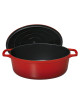 CHASSEUR Oval Cast Iron Cocotte Dish 31cm - 2 Colors