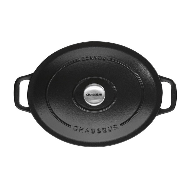 CHASSEUR Oval Cast Iron Cocotte Dish 27cm - 2 Colors