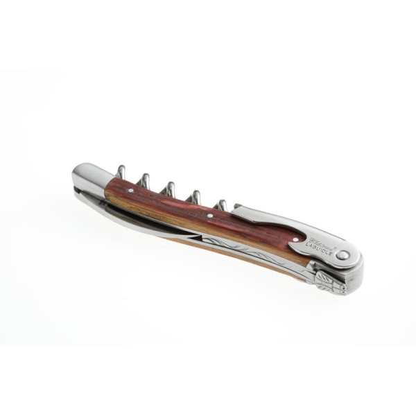 Chateau Laguiole Classic Collection Barrel Wood Sommelier Knife