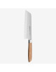 32 DUMAS Signature Green Oak Santoku Kitchen Knife