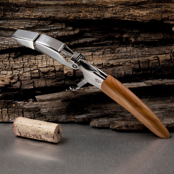 Sommelier Prestige bois Olivier avec écrin bois Ligne W
