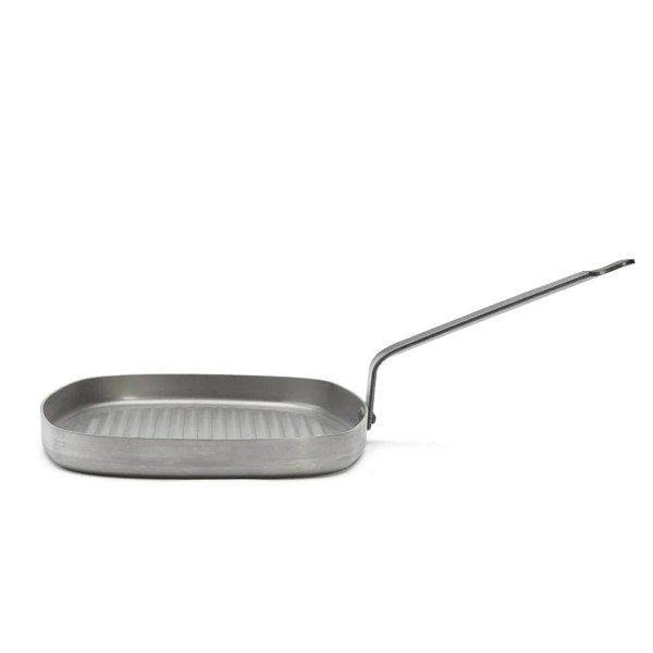 DE BUYER Carbone Plus Grill Pan in Sheet Steel