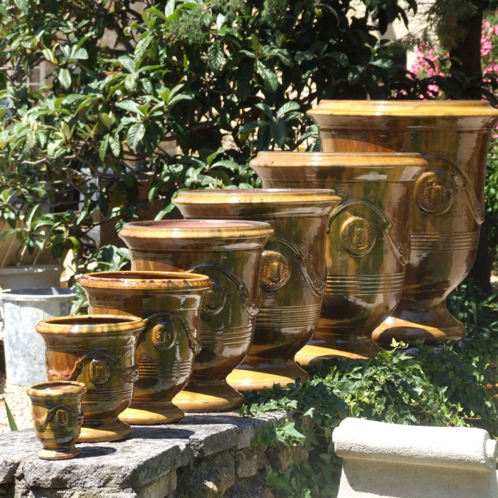 Vase Anduze Terre Figuière Tradition flammé 4 tailles