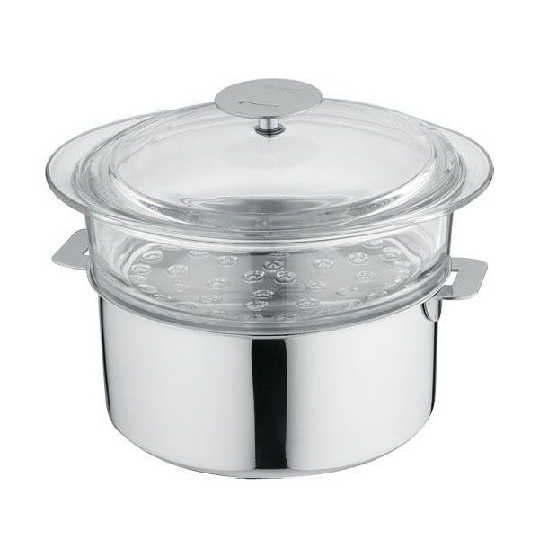 Set batterie vapeur Cristel Casteline 7 pièces