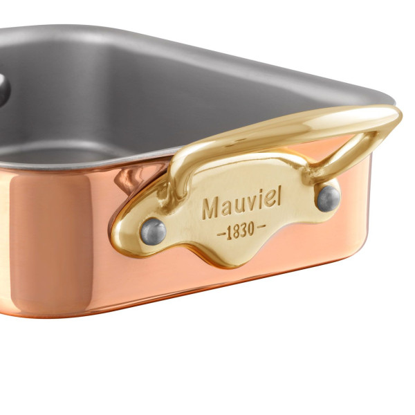 Mauviel Mini Bronze Roasting Pan