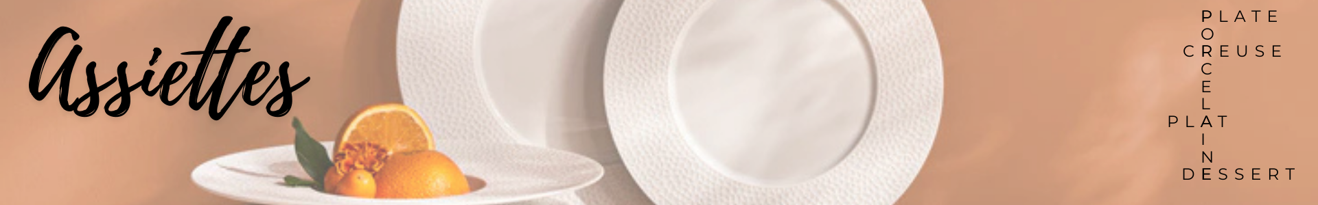 Assiette pour professionnels (CHR...) - Made in France | Comptoir des industries