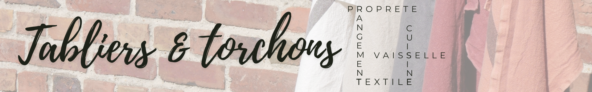 Tablier et torchon design Made in France | Coin-fr