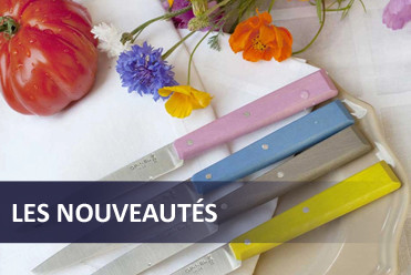 Nouveautés Opinel, art de la table, fabriquées en France